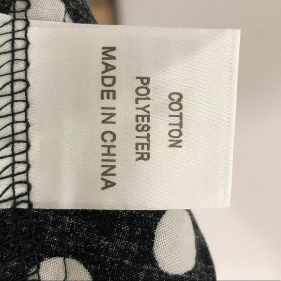 LF High Waisted Polka Dot Shorts NWT Sz 6 Black White - Picture 8 of 10